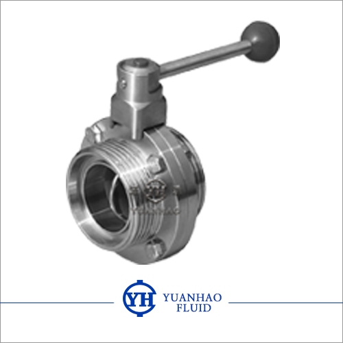 衛(wèi)生級外螺紋蝶閥 Male thread sanitary butterfly valve